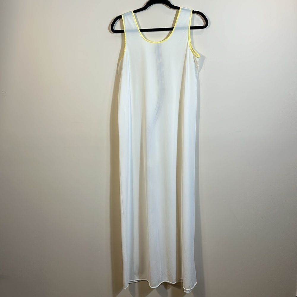 Aristocroft by Superior ILGWU Maxi Nylon Chemise Nightgown Vintage Women Medium - Picture 2 of 16